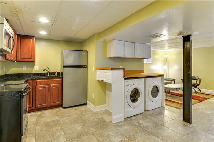 1212 Underwood St NW Washington DC. In-law suite kitchen